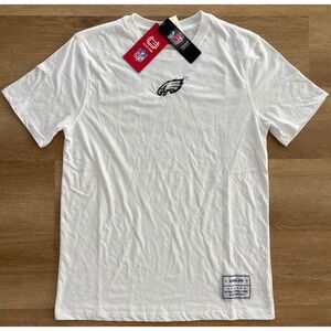 NWT Men's NFL Ultra Game Philadelphia Eagles Embroidered Tee - XL - White
